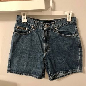 Women’s High Waisted Calvin Klein Denim Shorts